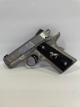 COLT O7000XE DEFENDER 45ACP CUSTOM HAND ENGRAVED - 1 of 7