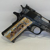 COLT O5870A1 NATIONAL MATCH GOLD CUP
45 - CUSTOM HAND ENGRAVED - 5 of 7