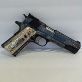 COLT O5870A1 NATIONAL MATCH GOLD CUP45 - CUSTOM HAND ENGRAVED