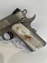COLT O1072CCS COMPETITION 9MM CUSTOM HAND ENGRAVED - 3 of 7