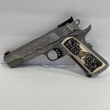 COLT O5073XE GOLD CUP TROPHY 38 SUPER CUSTOM HAND ENGRAVED - 1 of 8