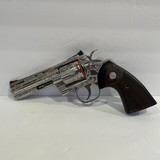 COLT PYTHON SP4WTS - 4.25 INCH 357 MAGNUM CUSTOM HAND ENGRAVED - 1 of 8