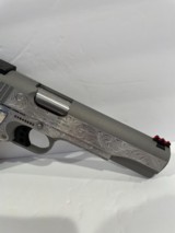 COLT GOLD CUP TROPHY O5073XE 38 SUPER CUSTOM HAND ENGRAVED NEW IN BOX - 7 of 8