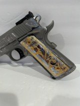 COLT GOLD CUP TROPHY O5073XE 38 SUPER CUSTOM HAND ENGRAVED NEW IN BOX - 4 of 8