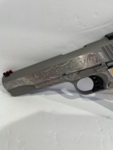 COLT GOLD CUP TROPHY O5073XE 38 SUPER CUSTOM HAND ENGRAVED NEW IN BOX - 3 of 8
