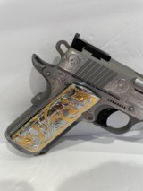 COLT GOLD CUP TROPHY O5073XE 38 SUPER CUSTOM HAND ENGRAVED NEW IN BOX - 6 of 8