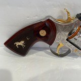 COLT PYTHON SP3WTS 3 INCH CUSTOM HAND EGRAVED WITH GOLD ACCENTS NEW IN BOX - 7 of 10