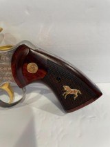 COLT PYTHON SP3WTS 3 INCH CUSTOM HAND EGRAVED WITH GOLD ACCENTS NEW IN BOX - 5 of 10