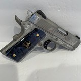 COLT O7000XE DEFENDER - 45ACP - CUSTOM HAND ENGRAVED - 2 of 7