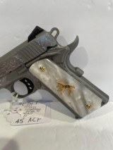 COLT COMPETITION O1070CCS 45 ACP CUSTOM HAND ENGRAVED NEW IN BOX - 4 of 7