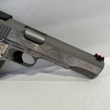 COLT O5073XE 38 SUPER CUSTOM HAND ENGRAVED - 6 of 8