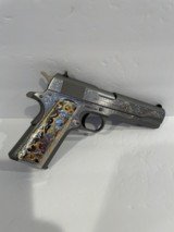 COLT O1911C-SS38 - 38 SUPER CUSTOM HAND ENGRAVED - 3 of 7
