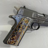 COLT O1911C-SS38 - 38 SUPER CUSTOM HAND ENGRAVED - 5 of 7