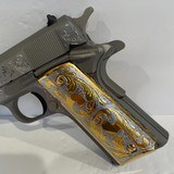 COLT O1911C-SS38 38 SUPER CUSTOM HAND ENGRAVED - 4 of 7