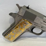 COLT O1911C-SS38 38 SUPER CUSTOM HAND ENGRAVED - 5 of 7