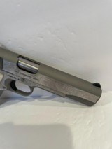 COLT O1911C - SS38 - 38 SUPER CUSTOM HAND ENGRAVED - 6 of 7
