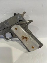 COLT O1911C-SS38 - 38 SUPER CUSTOM HAND ENGRAVED - 4 of 7