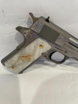COLT O1911C-SS38 - 38 SUPER CUSTOM HAND ENGRAVED - 5 of 7