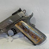 COLT GOLD CUP TROPHY O5073XE 38 SUPER CUSTOM HAND ENGRAVED - 4 of 8