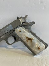 COLT O1911C-SS38 - 38 SUPER CUSTOM HAND ENGRAVED - 4 of 7