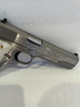 COLT O1911C-SS38 - 38 SUPER CUSTOM HAND ENGRAVED - 6 of 7