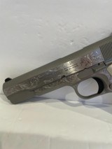 COLT O1911C-SS38 GOVERNMENT CUSTOM HAND ENGRAVED - 3 of 7