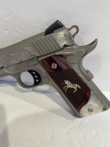 COLT O1073CCS COMPETITION 38 SUPER CUSTOM HAND ENGRAVED - 4 of 7