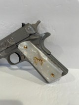 COLT O1911C-SS38 38 SUPER CUSTOM HAND ENGRAVED - 4 of 6