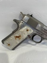 COLT O1911C-SS38 38 SUPER CUSTOM HAND ENGRAVED - 5 of 6