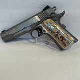 COLT O1073CCS 38 SUPER COMPETITION CUSTOM HAND ENGRAVED - 1 of 7