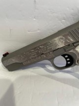 COLT O1073CCS 38 SUPER COMPETITION SERIES CUSTOM HAND ENGRAVED - 3 of 7