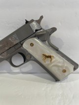 COLT O1911C-SS38 38 SUPER CUSTOM HAND ENGRAVED - 4 of 7