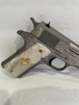 COLT O1911C-SS38 38 SUPER CUSTOM HAND ENGRAVED - 5 of 7