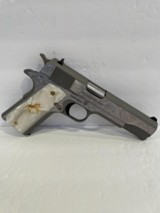 COLT O1911C-SS38 38 SUPER CUSTOM HAND ENGRAVED - 1 of 7