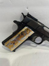 COLT NATIONAL MATCH GOLD CUP O5870A1 - 45ACP CUSTOM HAND ENGRAVED - 5 of 7