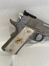 COLT O5072GCL GOLD CUP LITE 9MM CUSTOM HAND ENGRAVED - 5 of 7