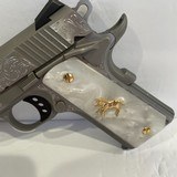 COLT O1072CCS 9MM COMPETITION SERIES CUSTOM HAND ENGRAVED - 4 of 7