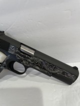 COLT O1911C GOVERNMENT 45 ACP CUSTOM HAND ENGRAVED - 6 of 8