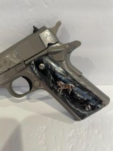 COLT O1911C-SS38 38 SUPER CUSTOM HAND ENGRAVED - 4 of 7