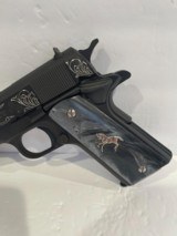 COLT O1911C - 45 ACP CUSTOM HAND ENGRAVED - 4 of 7
