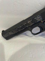 COLT O1911C - 45 ACP CUSTOM HAND ENGRAVED - 3 of 7