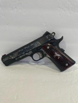 COLT O1970CCS COMPETITION 45ACP CUSTOM HAND ENGRAVED - 2 of 7