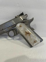 COLT O5072GCL GOLD CUP LITE 9MM CUSTOM HAND ENGRAVED - 4 of 6