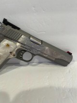 COLT O5072GCL GOLD CUP LITE 9MM CUSTOM HAND ENGRAVED - 6 of 6