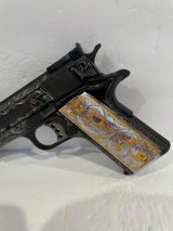 COLT O5870A1 NATIONAL MATCH GOLD CUP 45 ACP CUSTOM HAND ENGRAVED - 4 of 10