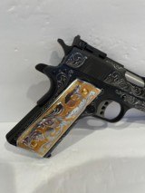 COLT O5870A1 NATIONAL MATCH GOLD CUP 45 ACP CUSTOM HAND ENGRAVED - 5 of 10