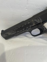 COLT O1911C-38 SUPER CUSTOM HAND ENGRAVED - 3 of 7