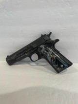 COLT O1911C-38 SUPER CLASSIC CUSTOM HAND ENGRAVED - 1 of 7