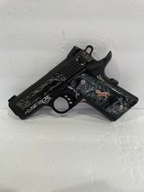 COLT O7800XE DEFENDER 45ACP - CUSTOM HAND ENGRAVED