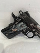 COLT O7800XE DEFENDER 45ACP - CUSTOM HAND ENGRAVED - 5 of 7